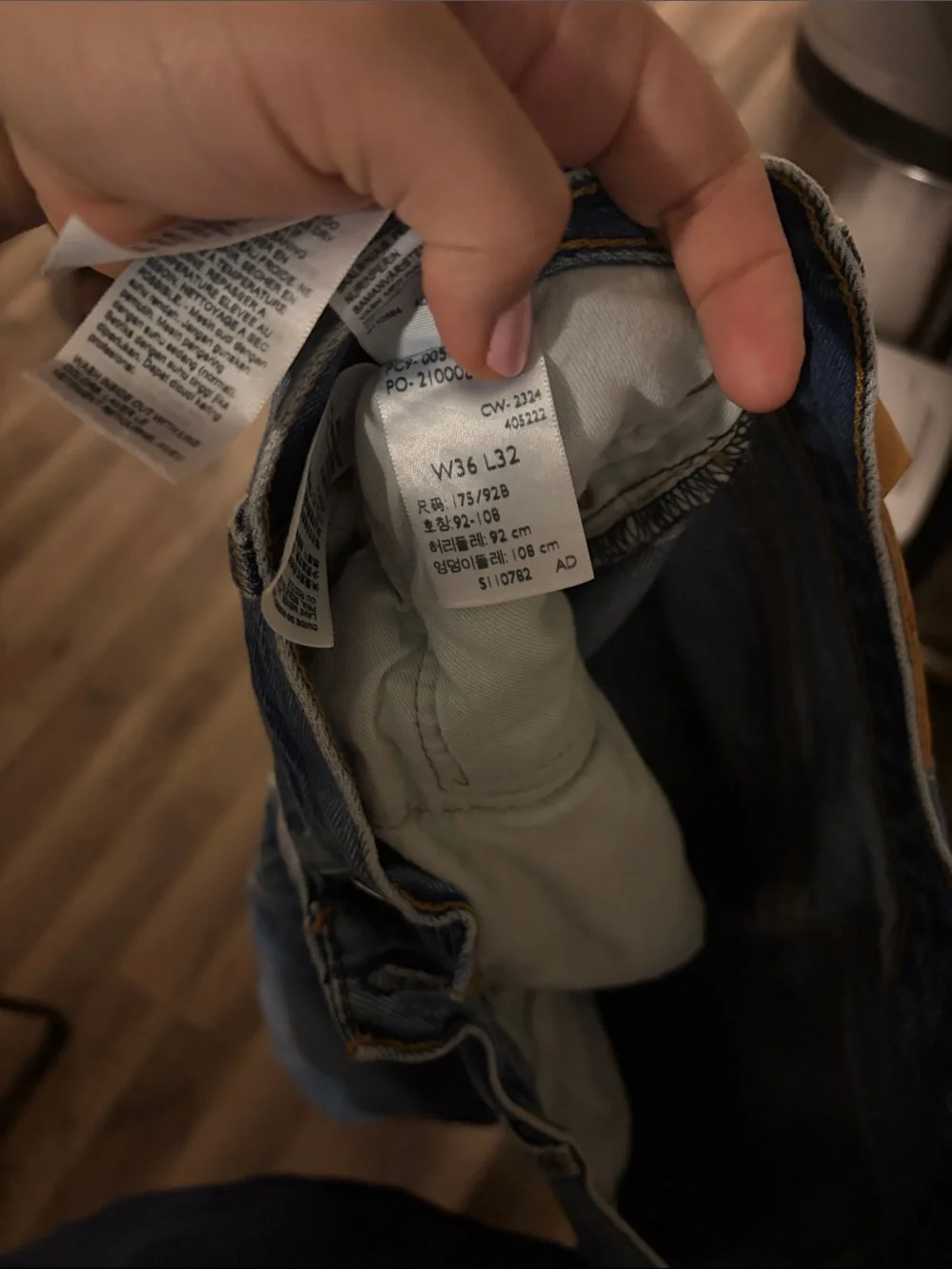 Levi's Light Blue Straight-Leg Men's Jeans
